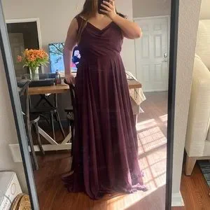 Jenny Yoo Dresses Jenny Yoo Bridesmaid Dress Liana Black Currant Poshmark